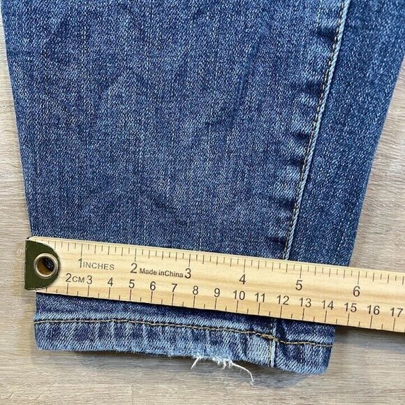 Tecovas‎ Jeans Skinny Womens Size 31 High Rise Boho Western Countries Denim - Picture 6 of 11